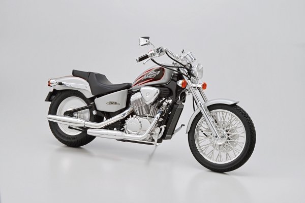 Aoshima 06268 1/12 HONDA NC26 Steed VSE '96 WITH COSTOM PARTS