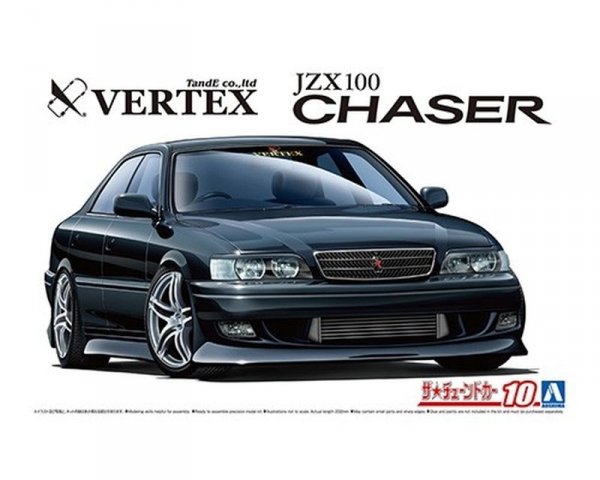 Aoshima 05981 1/24 TC#10 Toyota VERTEX JZX100 Chaser Tourer V '98