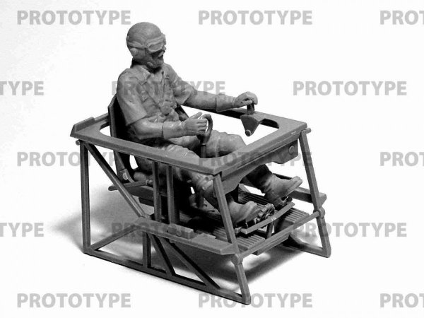 ICM 32112 WWII Allies Pilots in the cockpit (British, American, Soviet) (100% new molds)