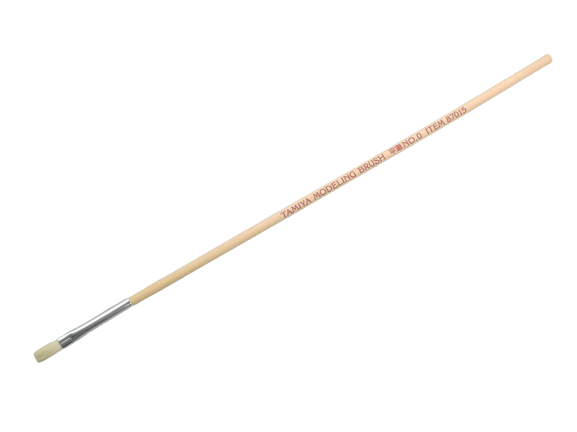 Tamiya 87015 Flat Brush No.0