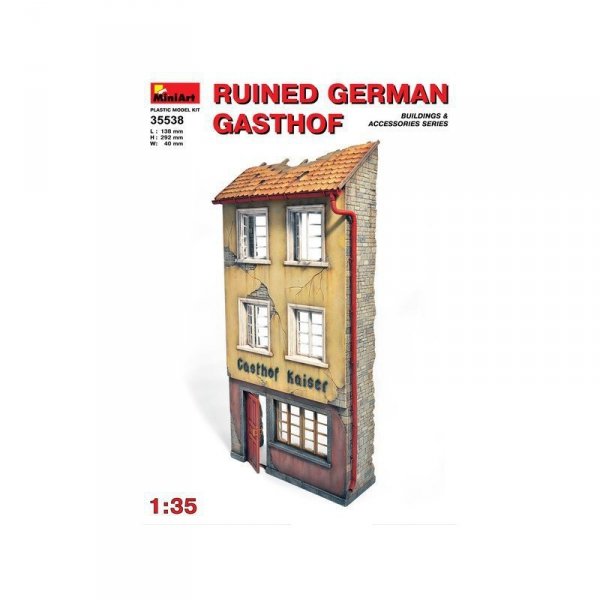 Mini Art 35538 Ruined Ger. Gasthof