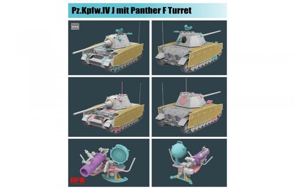RFM-5068 Pz.Kpfw.IV J mit Panther F Turret
