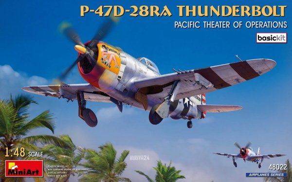 Mini Art 48022 P-47D-28RA Thunderbolt Pacific Theater 1/48