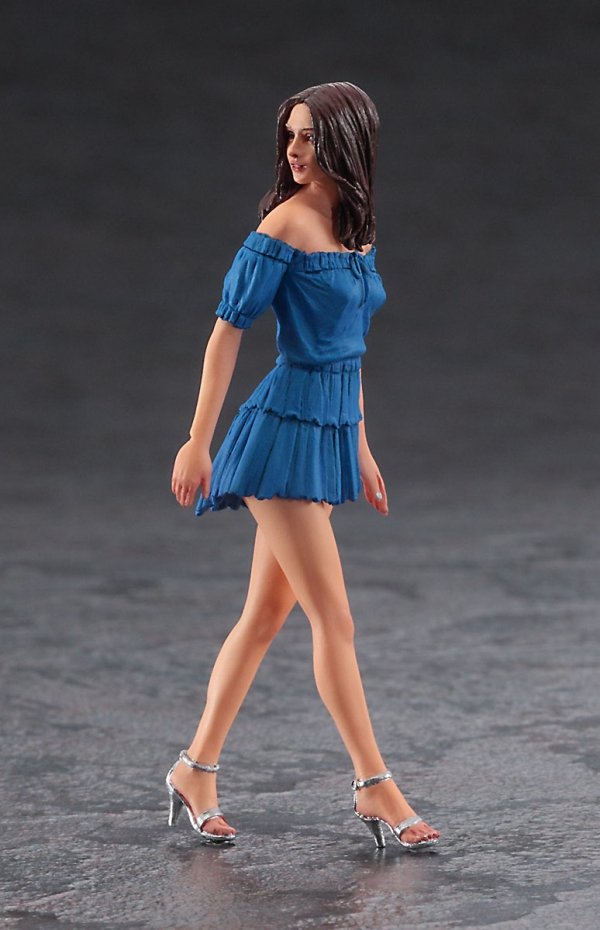 Hasegawa 20423 Lamborghini Miura P400 SV w/Italian Girl's Figure 1/24