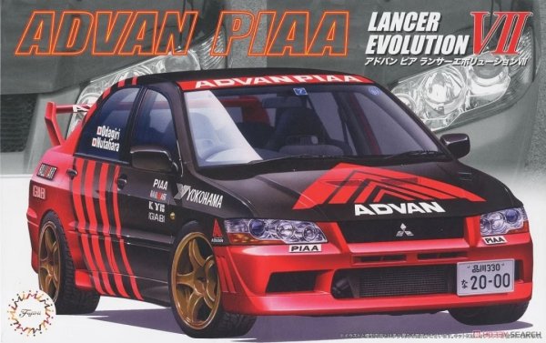 Fujimi 047621 1/24 ID-307 Advan-Piaa Lancer Evolution VII