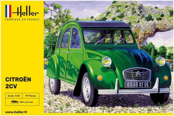 Heller 80765 Citroen 2Cv 1/24  S-60