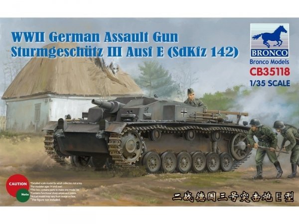 Bronco CB35118 Sturmgeschutz III Ausf E