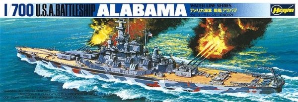 Hasegawa WL608 49608 1/700 Alabama