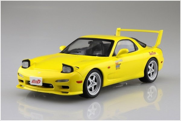 Aoshima 05621 1/24 INITIAL-D#12Takahashi Keisuke FD3S RX-7 Comiks Vol1