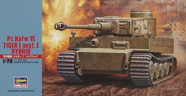 Hasegawa MT55-31155 1/72 Pz.Kpfw VI Tiger I Hibrid 