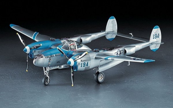 Hasegawa JT-1-09101 P-38J Lightning 1/48