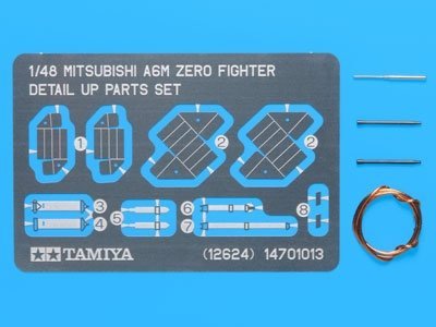 Tamiya 12624 A6M Zero Detail Up Parts Set
