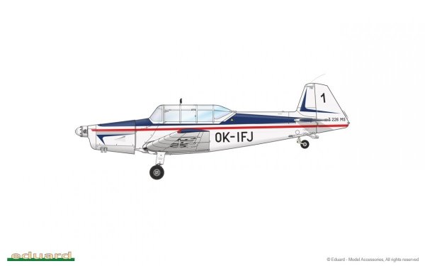Eduard 82182 Z-226MS Trener ProfiPack