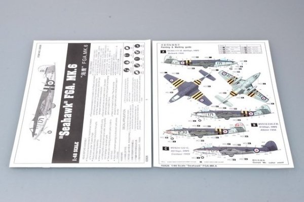 Trumpeter 02826 Seahawk Mk.6   1/48