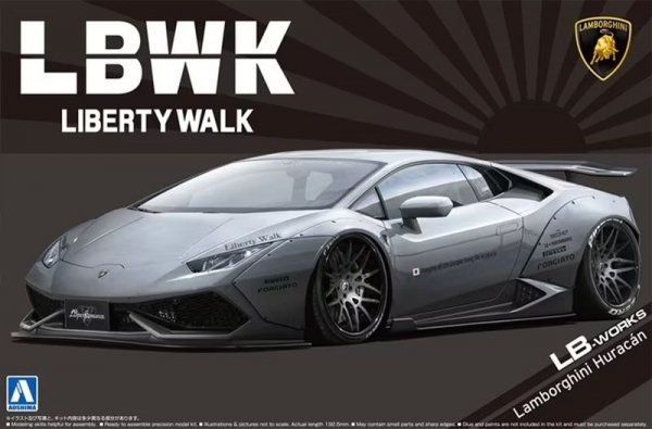 Aoshima 05990 1/24 LB#16 LB-Works Lamborghini Huracan Ver.2