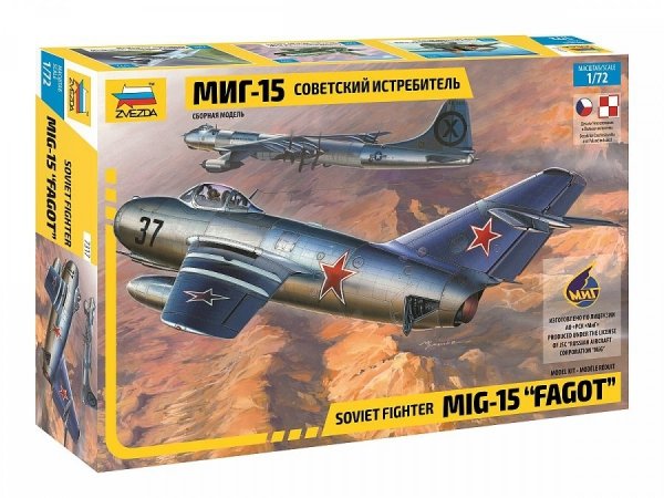 Zvezda 7317 MIG-15 &quot;Fagot&quot; 1/72