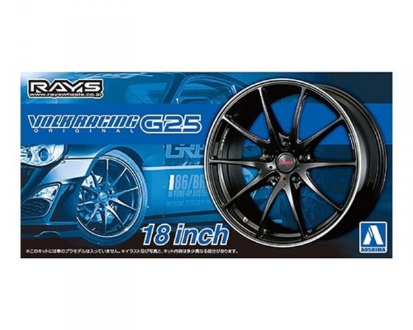 Aoshima 06118 1/24 TP#105 Volk Racing G25 18inch