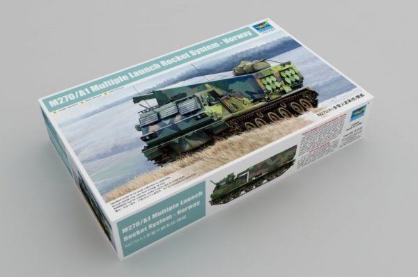 Trumpeter 01048 M270/A1 multi-barrel rocket system