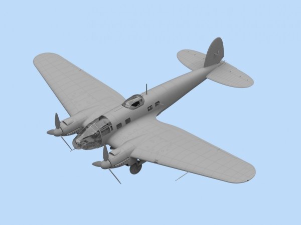 ICM 48262 He 111H-6 WWII German Bomber