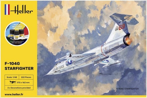 Heller 35520 Starter Kit - F-104G Starfighter