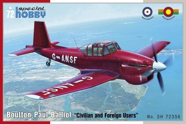 Special Hobby 72356 1/72 Boulton-Paul Balliol