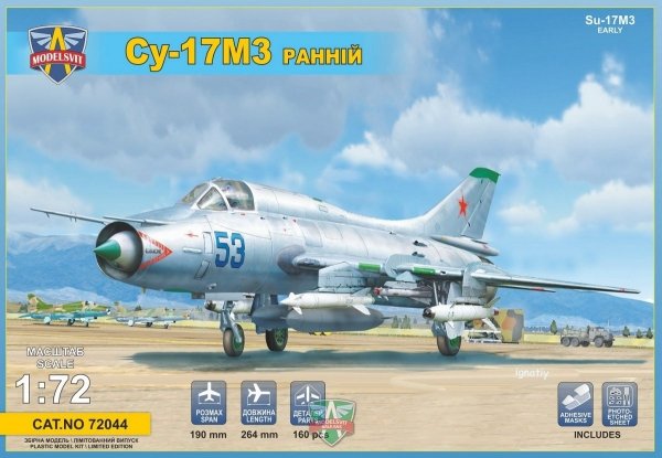 Model Svit 72044 Su17M3 early
