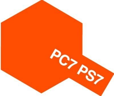 Tamiya 86007 PS-7 Orange 100ml spray