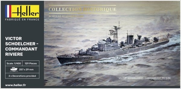 Heller 81015 Victor Schoelcher - Commandant Riviere
