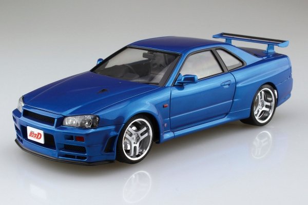 Aoshima 05733 1/24 Initial D BNR34 Skyline GT-R Hoshino Custom