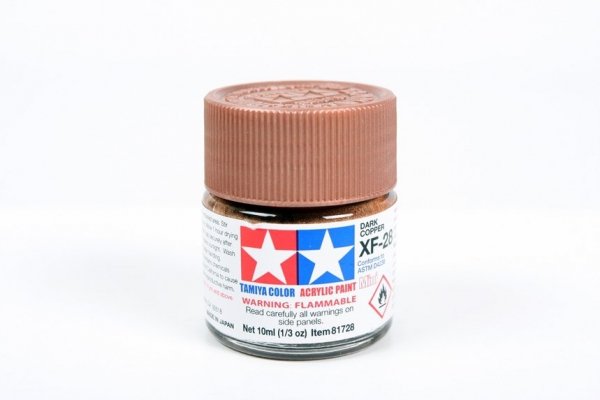 Tamiya 81728 Acrylic Mini XF-28 Dark Copper 10ml