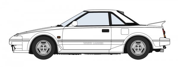 Hasegawa 20656 Toyota MR2 (AW11) Early Version White Lanner (1985) 1/24