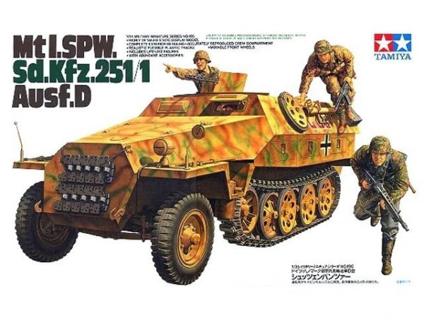 Tamiya 35195 Mtl.SPW Sd.Kfz. 251/1 Ausf.D