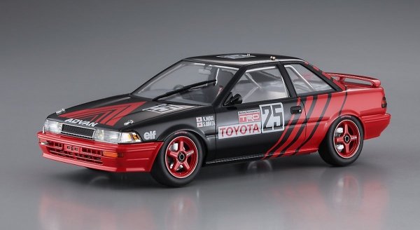 Hasegawa HC37-21137 ADVAN Corolla Levin AE92 "1989 Inter TEC" 1/24