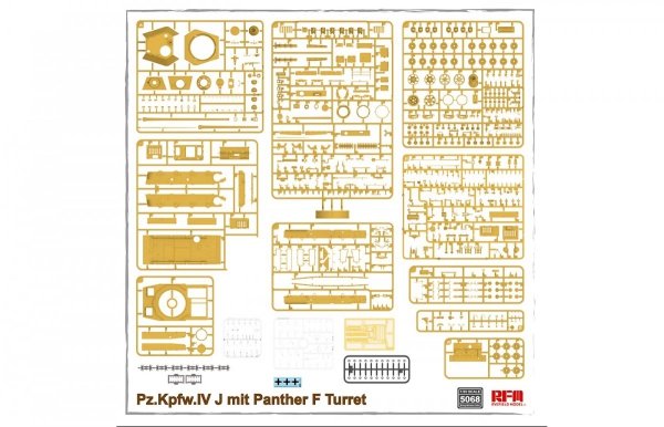 RFM-5068 Pz.Kpfw.IV J mit Panther F Turret