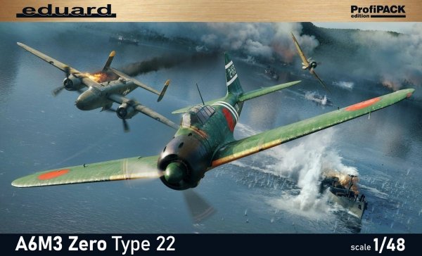 Eduard 82214 A6M3 Zero Type 22 Profipack Edition 1/48
