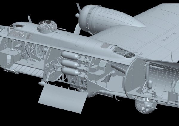 HK Models 01F002 1/48 B-17F Flying Fortress