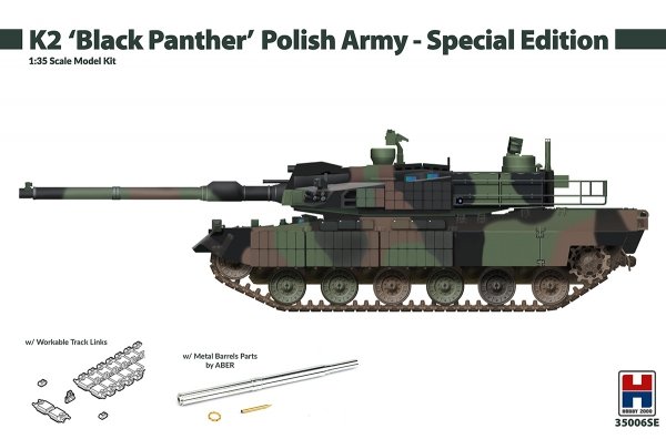 Hobby 2000 35006SE K2 'Black Panther' Polish Army - Special Edition 1/35