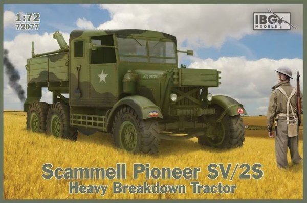 IBG 72077 Scammel Pioneer SW2S Heavy Breakdown Tractor 1/72