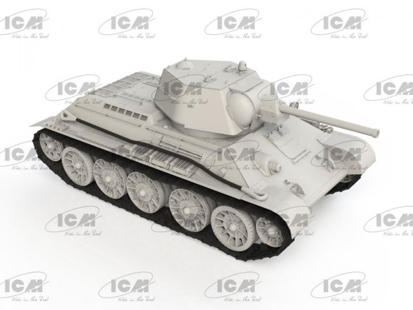 ICM 35354 OT-34/76, WWII Soviet flamethrower tank