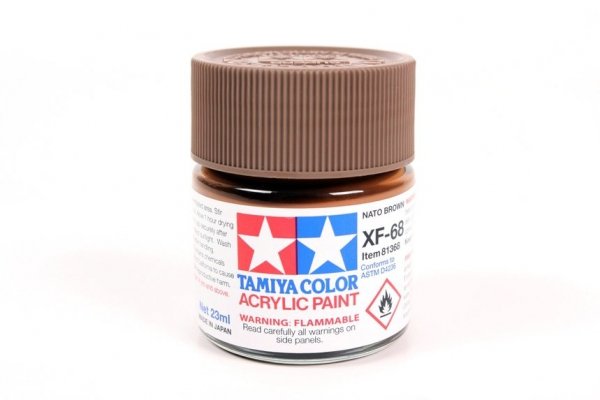 Tamiya 81368 XF-68 NATO Brown 23ml