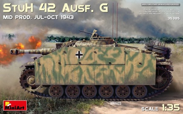Mini Art 35385 StuH 42 Ausf. G  Mid Prod. Jul-Oct 1943 1/35