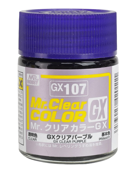 GX Clear Purple (18ml) GUN-GX107
