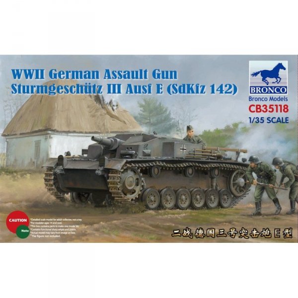 Bronco CB35118 Sturmgeschutz III Ausf E