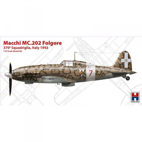 Hobby 2000 72008 Macchi MC.202 Italy 1943