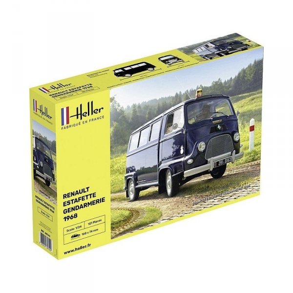 Heller 80742 Renault Estafette Gendarmerie New Mould