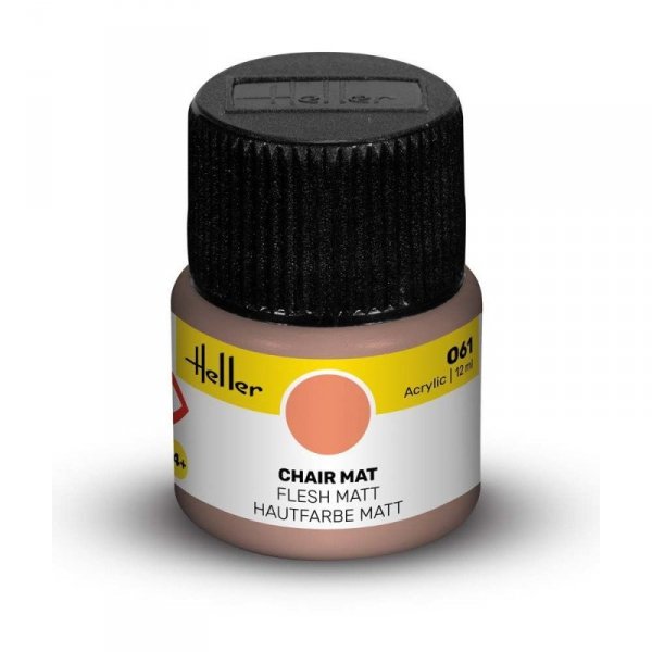 Heller Acrylic Paint 061 Flesh Matt 12 ml