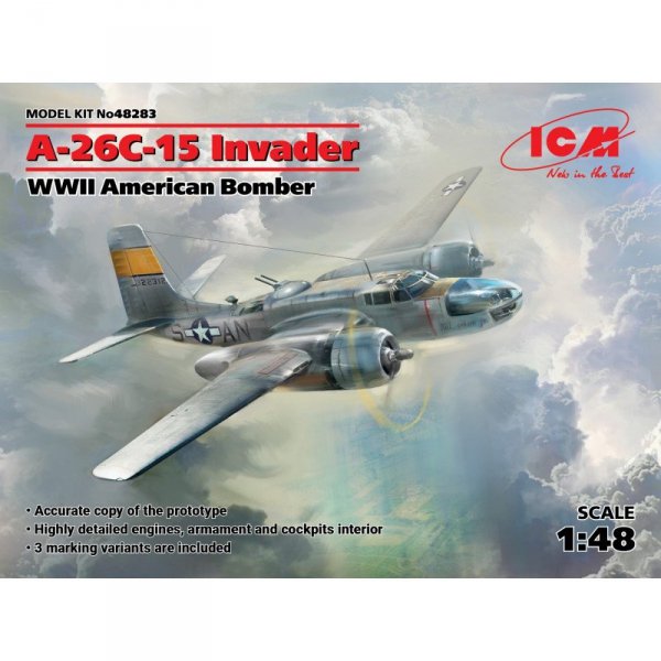 ICM 48283 A-26C -15 Invader
