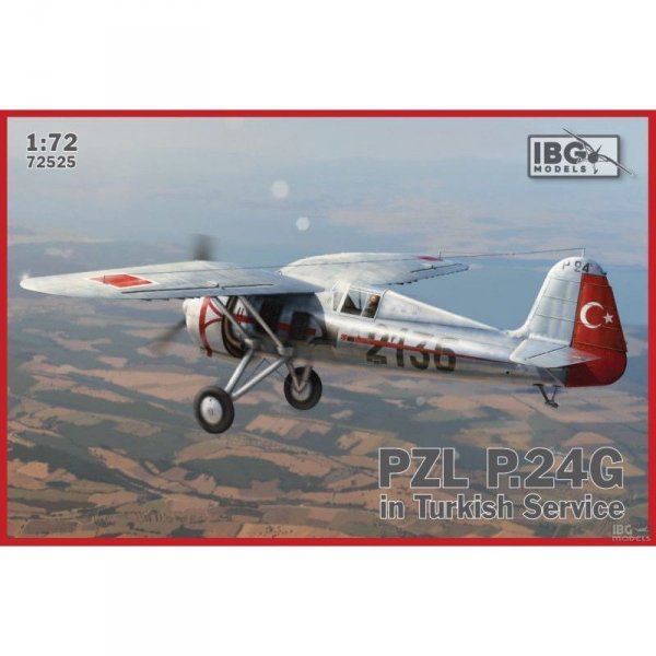 IBG 72525 1/72 PZL P.24G in Turkish Service 