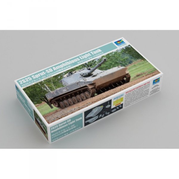 Trumpeter 09599 2S25 Sprut-SD Amphibious Light Tank 1/35