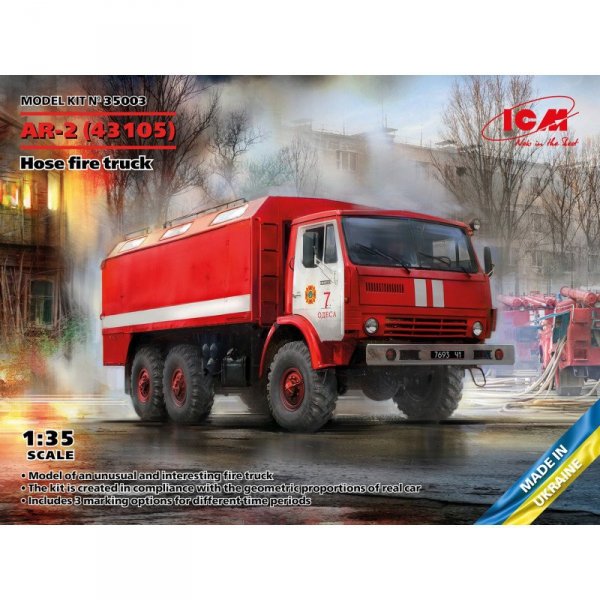 ICM 35003 AR-2 (43105) Hose Fire Truck 1/35